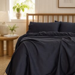 Affordable King Bamboo Cotton Sheet Set 1000TC