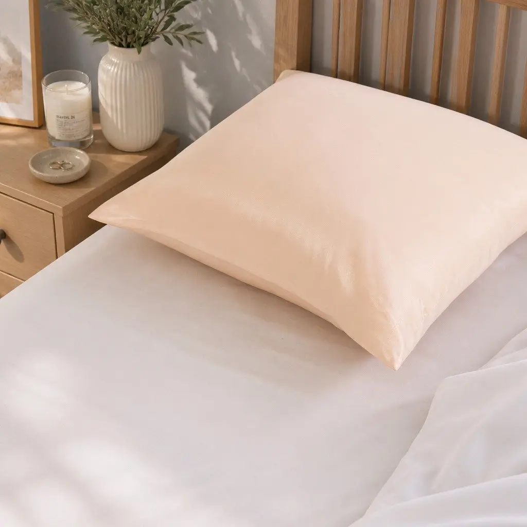 Silk Pillowcase Sleep 51cm x 76cm Champagne Pink