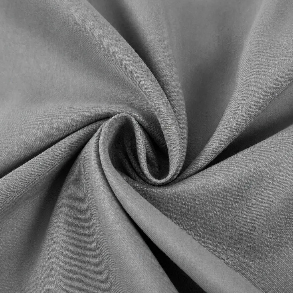 Bamboo Sheet Set Cooling 2000TC Single Bed Soft Microfibre Blend Mid Grey