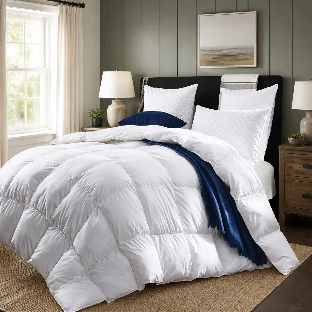 Silk Blend Quilt 800GSM Single Bed Soft Breathable Hypoallergenic Winter Doona