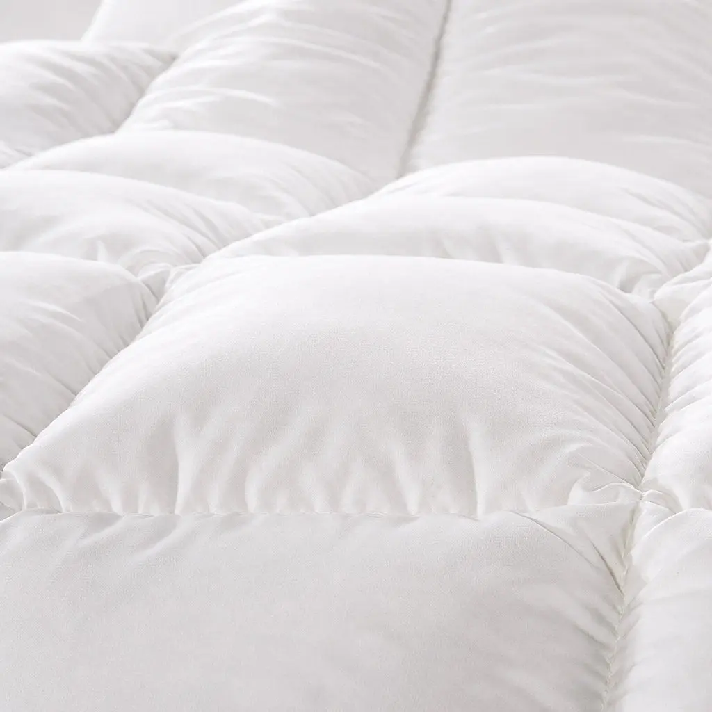 Goose Feather Down Quilt All-Season Double 500GSM Baffle Box Construction