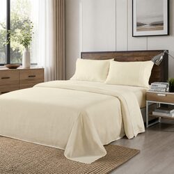 Bamboo Blend Double Bed Sheet Set: Luxurious Yet Practical