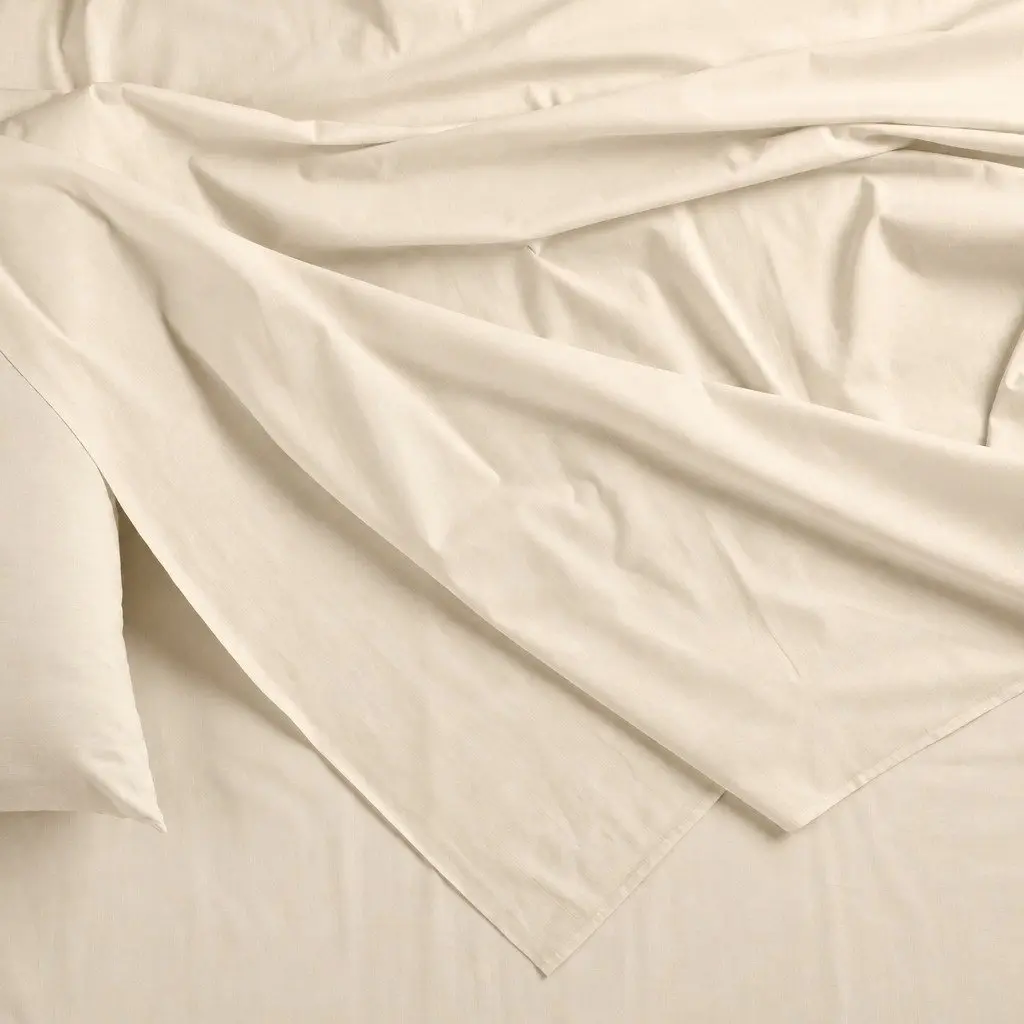 King Sheet Set Bamboo Blend 1000TC Dark Ivory Size King