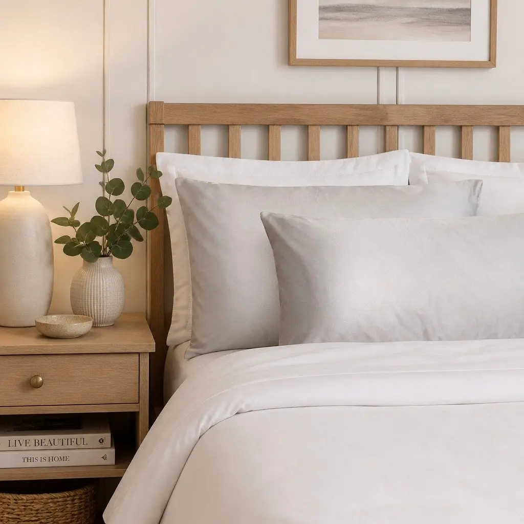 Mulberry Silk Pillowcase Twin Pack Hypoallergenic 51x76cm Silver