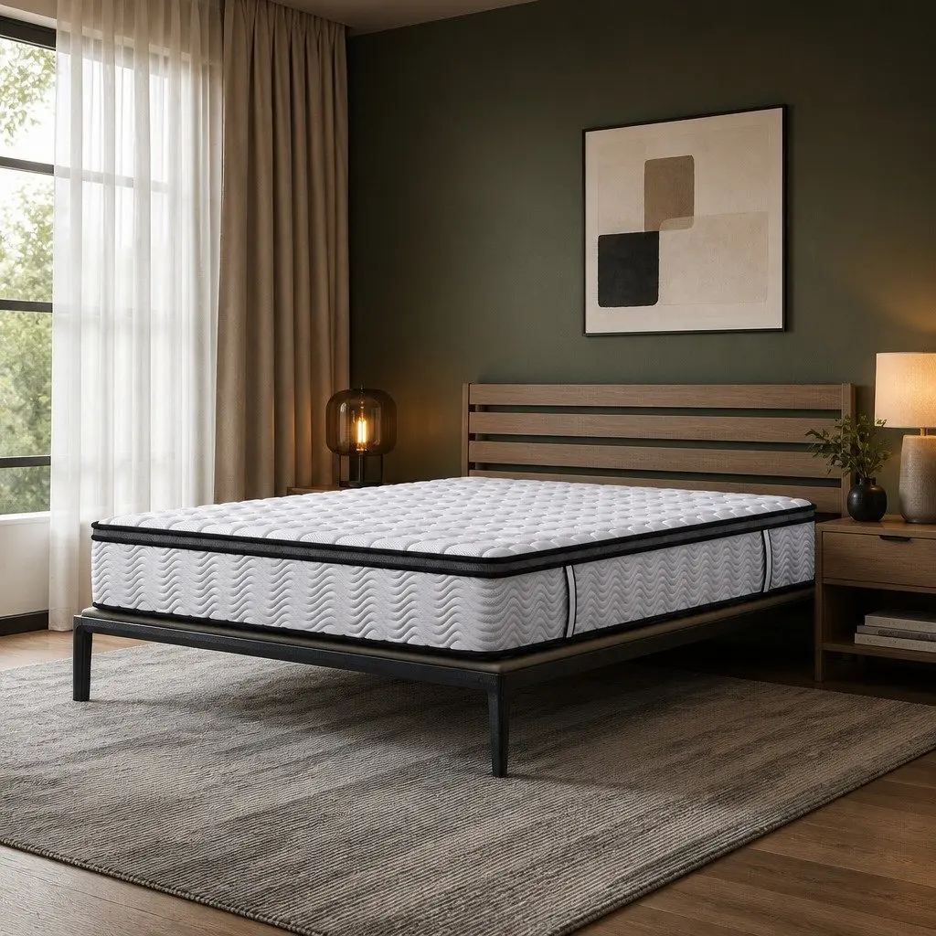 Medium-Firm Pocket Spring Mattress with 5-Zone Support