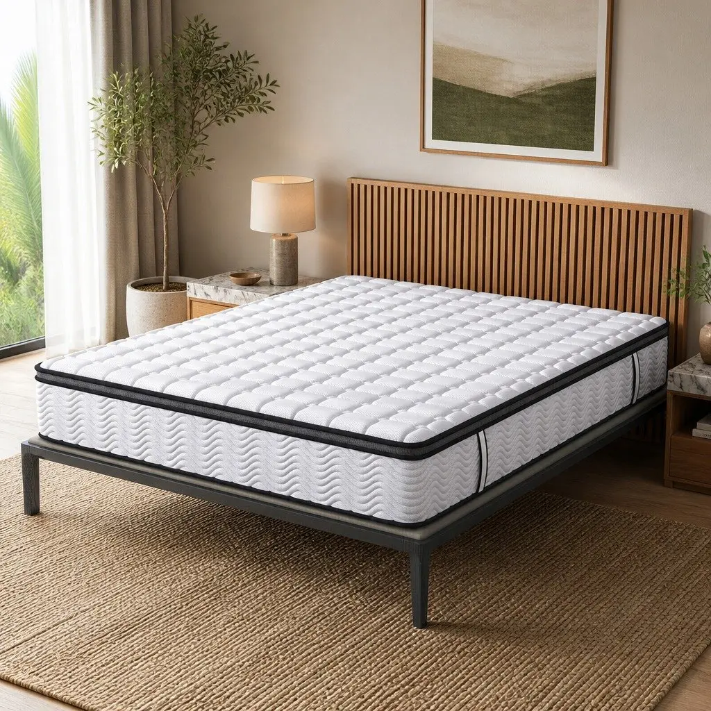 Medium-Firm Pocket Spring Mattress with 5-Zone Support