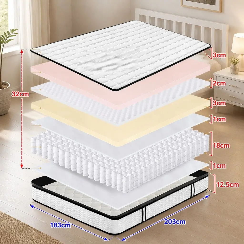 King Pocket Spring Mattress for Restful Nights