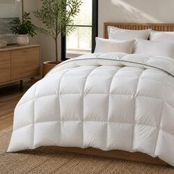 Quality Bamboo Quilt King Size 240x210cm, Lightweight Comfort