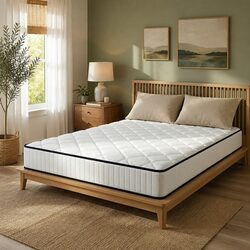 Quality King Mattress with Bonnell Springs and Foam Support 183cm