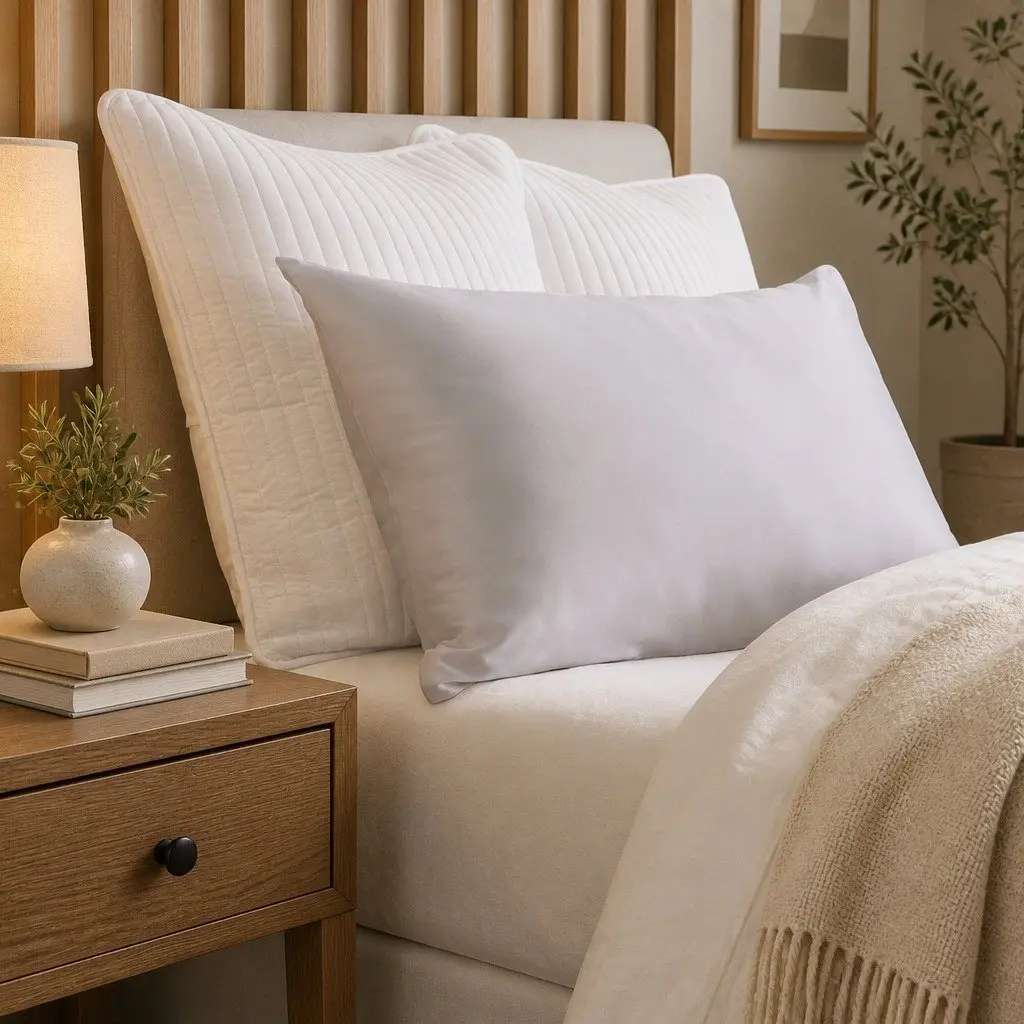 Silk Pillowcase Sleep Comfort 51x76cm Hypoallergenic Breathable