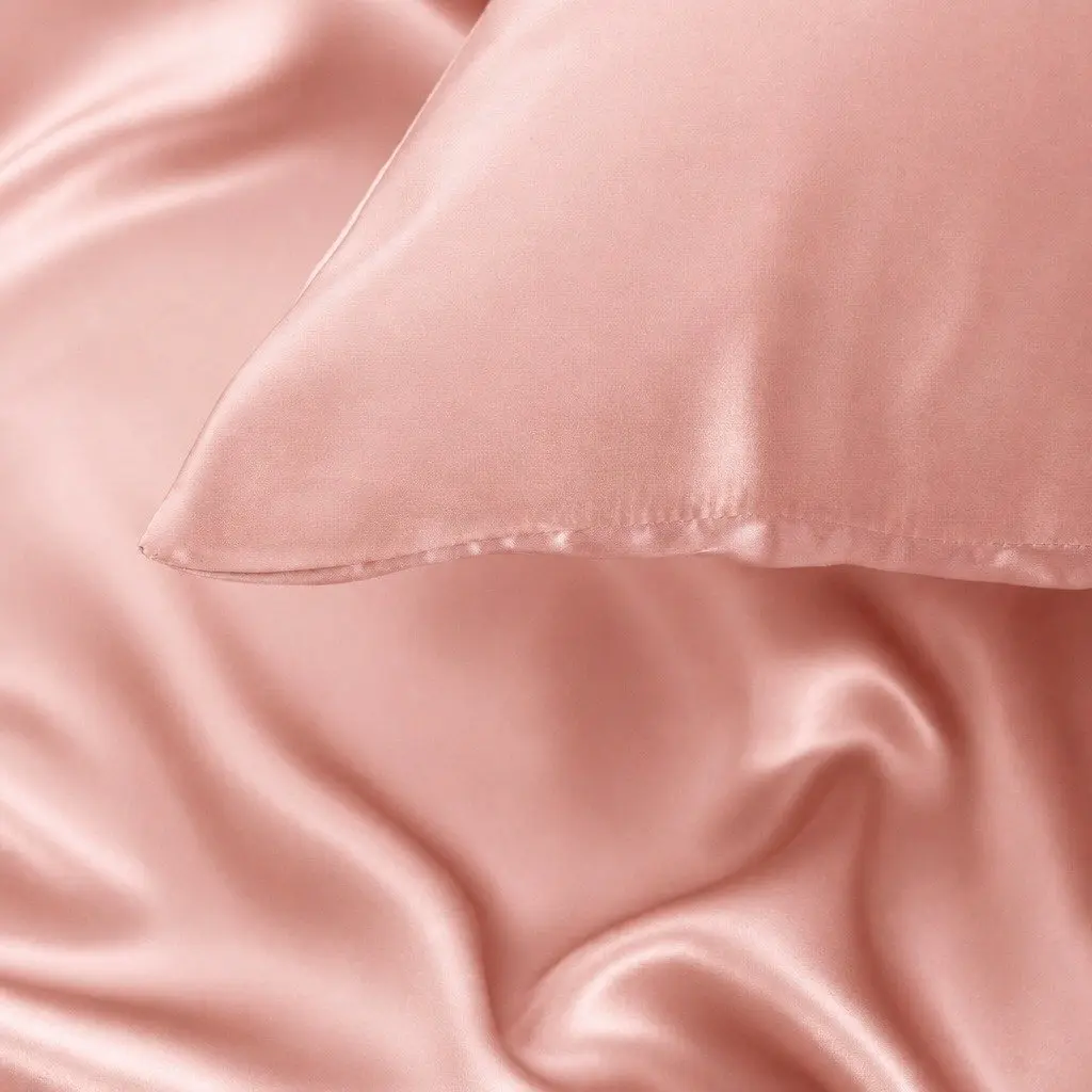 Silk Pillowcase Mulberry Sleep Comfort 51cm x 76cm White