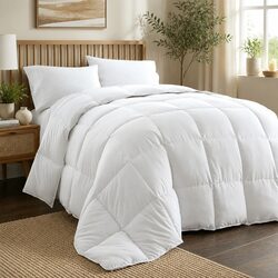 Queen Quilt 800GSM Hotel Weight Down Alternative Bedding Colder Months Warm