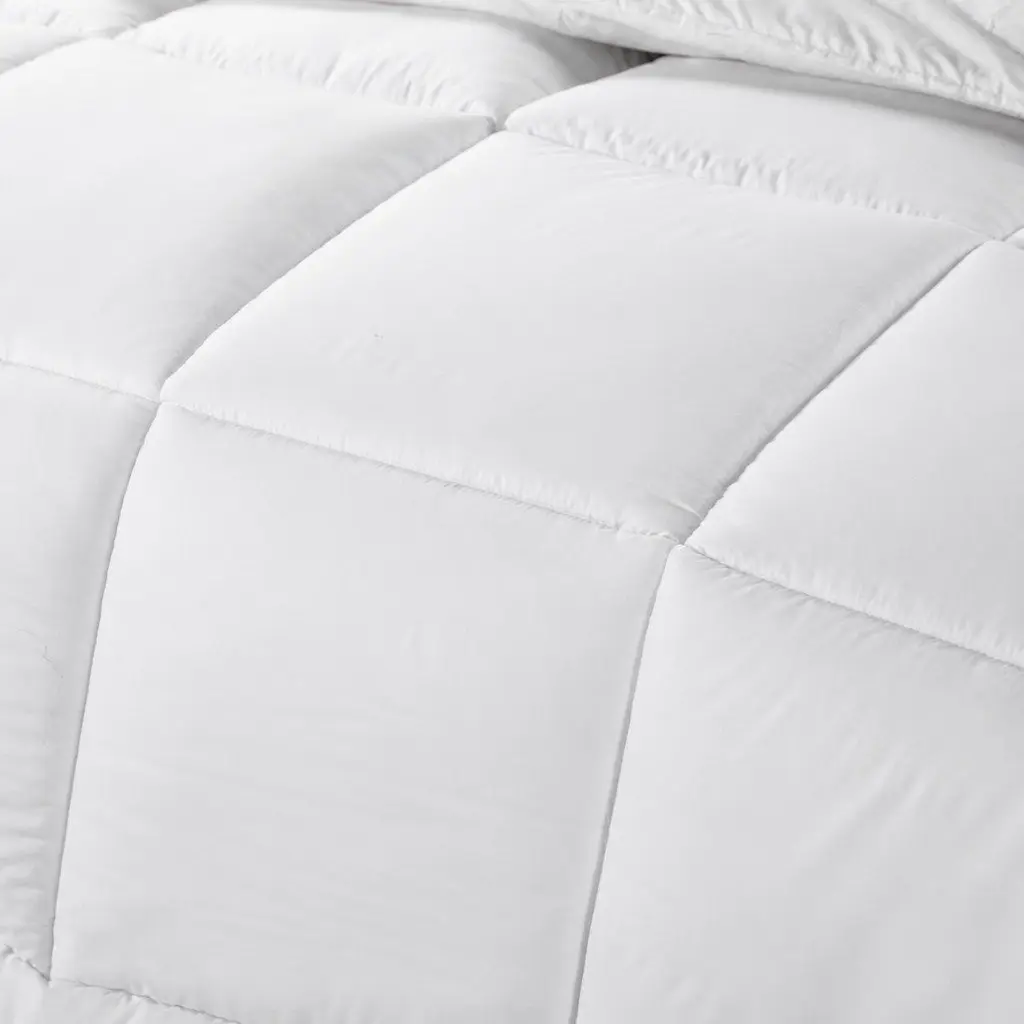 King Bed Quilt Warm 800GSM Microfibre Fill Cotton Cover 240cm x 210cm