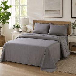 4-Piece Double Bed Sheet Set: Soft, Durable and Affordable