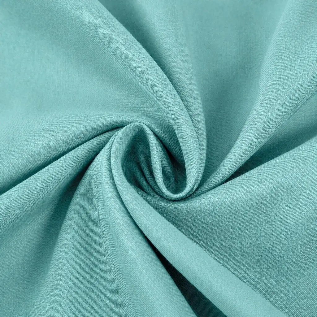 Bamboo Sheet Set Cooling Soft Breathable Moisture Wicking Single Bed Aqua 2000TC