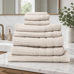 8-Piece Egyptian Cotton Towel Set: Value and Quality Combined
