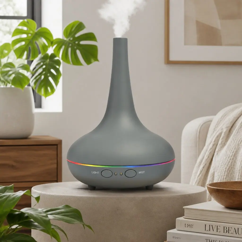 Ultrasonic Aroma Diffuser with Essential Oils