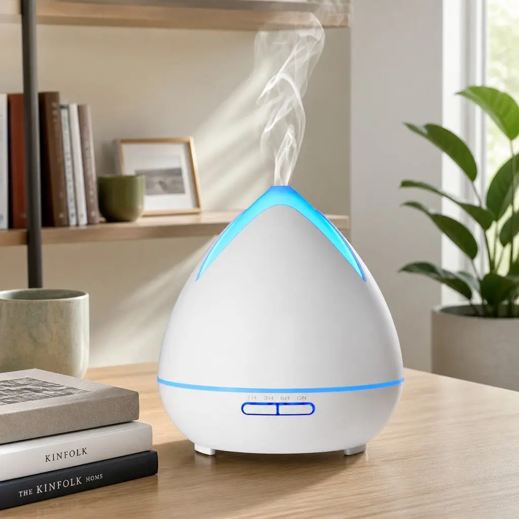 Ultrasonic Diffuser Aromatherapy 400ml Cool Mist with 7 LED Mood Lights