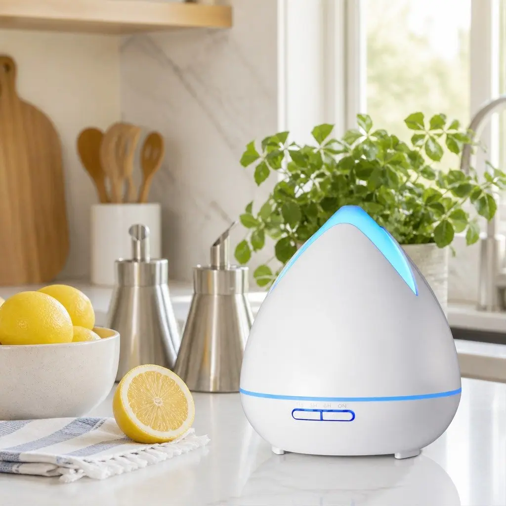 Ultrasonic Diffuser Aromatherapy 400ml Cool Mist with 7 LED Mood Lights