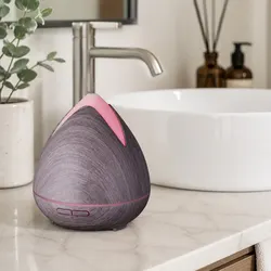 Cool Mist Ultrasonic Diffuser Aromatherapy 400ml Tank 7 LED Mood Lights