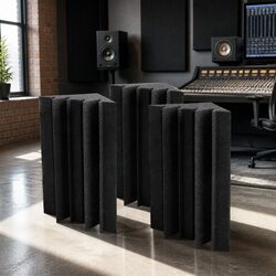 Reliable Corner Bass Trap Acoustic Foam for Sound Quality