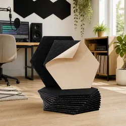 Value-Driven Acoustic Foam Soundproofing Tiles - 12 Pack