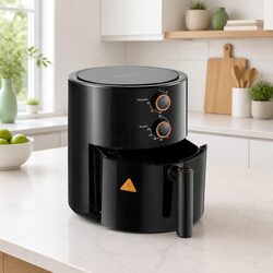 4L Air Fryer with Knob Control: Safe and Efficient Cooking