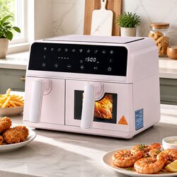 9L Pink Air Fryer: Reliable and Easy Cooking Solution