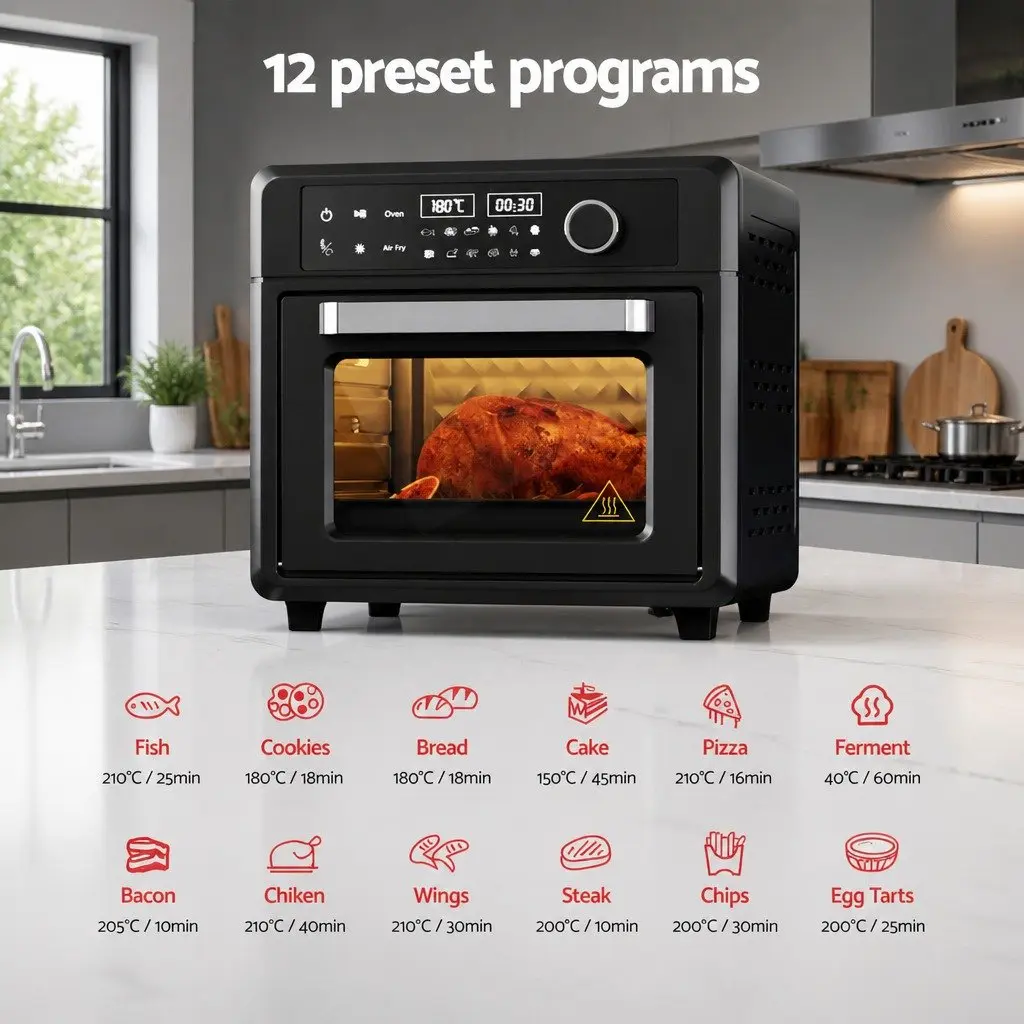 20L Air Fryer Oven for Smart Cooking