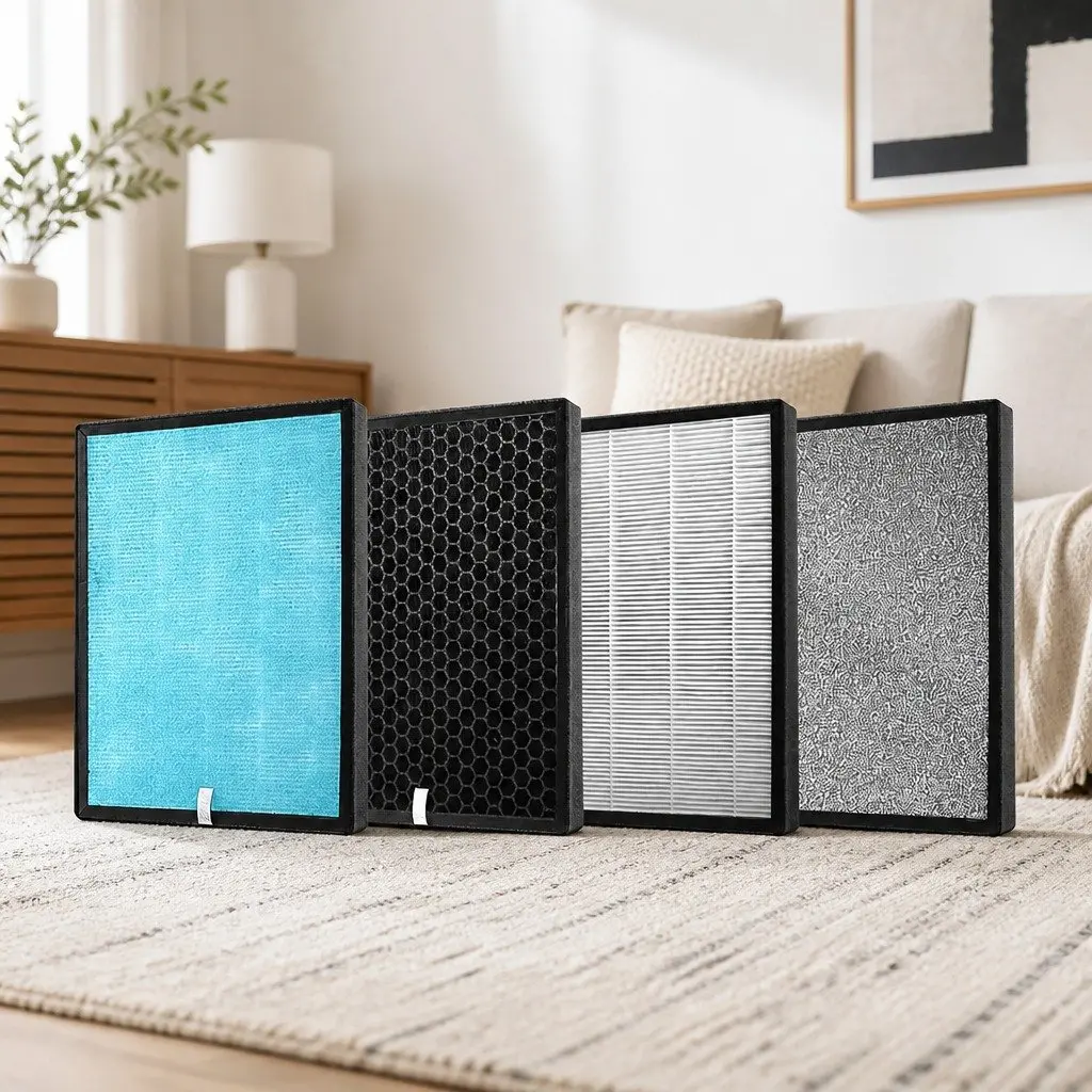 5-Layer HEPA Air Purifier Filter for Clean Air