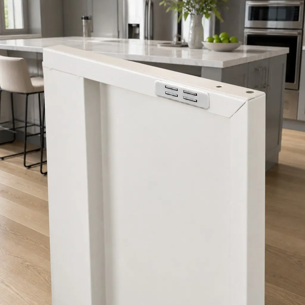Buffet Sideboard Cabinet Storage Adjustable Shelves White 80cm x 40cm x 101.5cm