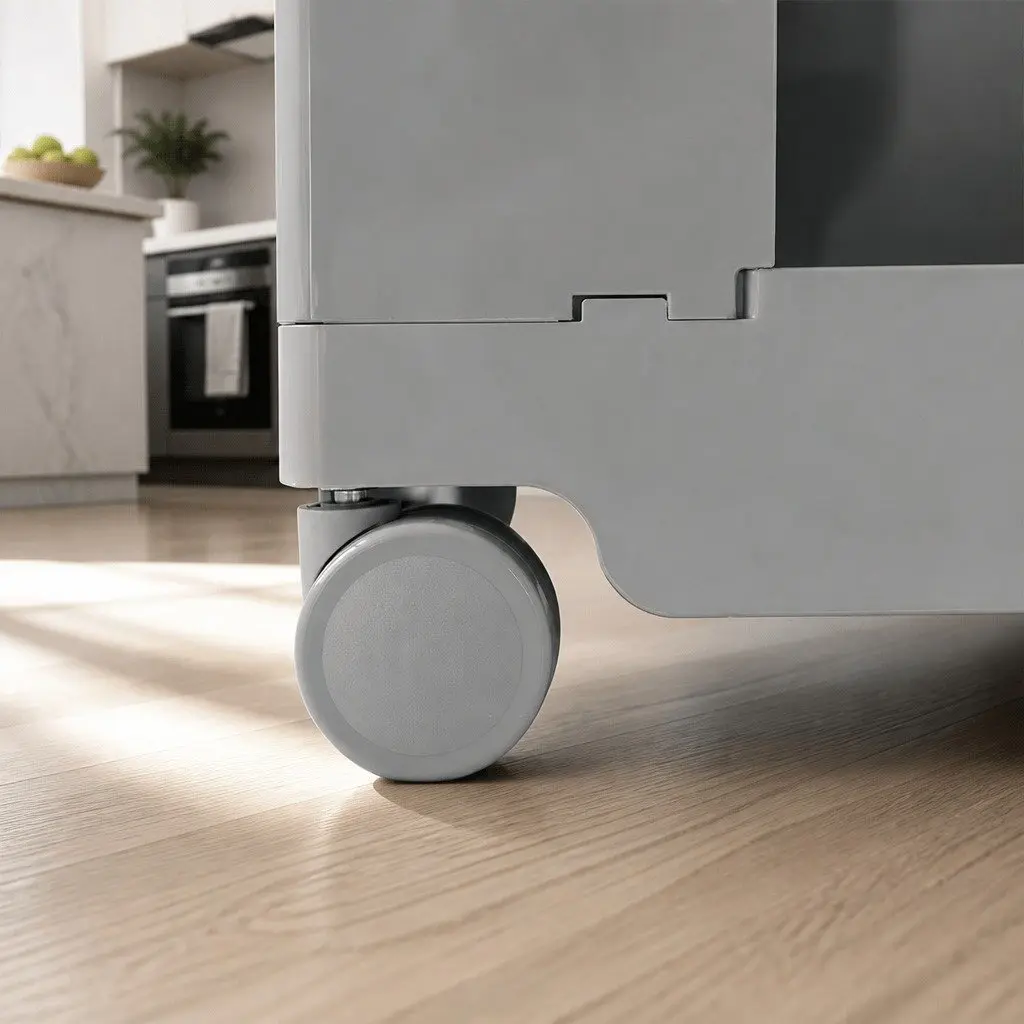 Grey Storage Trolley with 5 Tiers