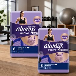 Reassuring Comfort with Large 5 in 1 Absorbent Pants
