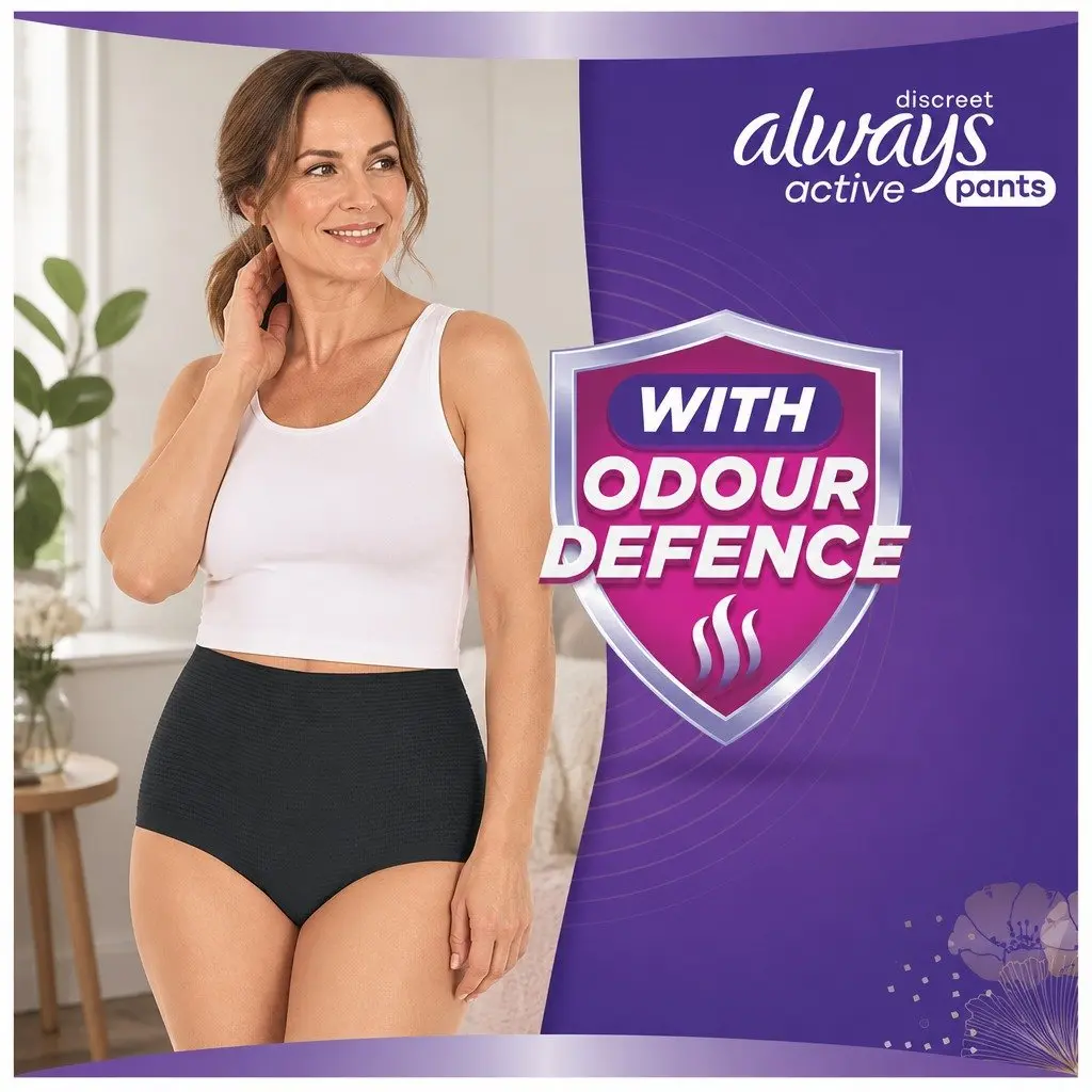 Adult Absorbent Pants Incontinence Protection Large 16-22 95-125cm Discreet