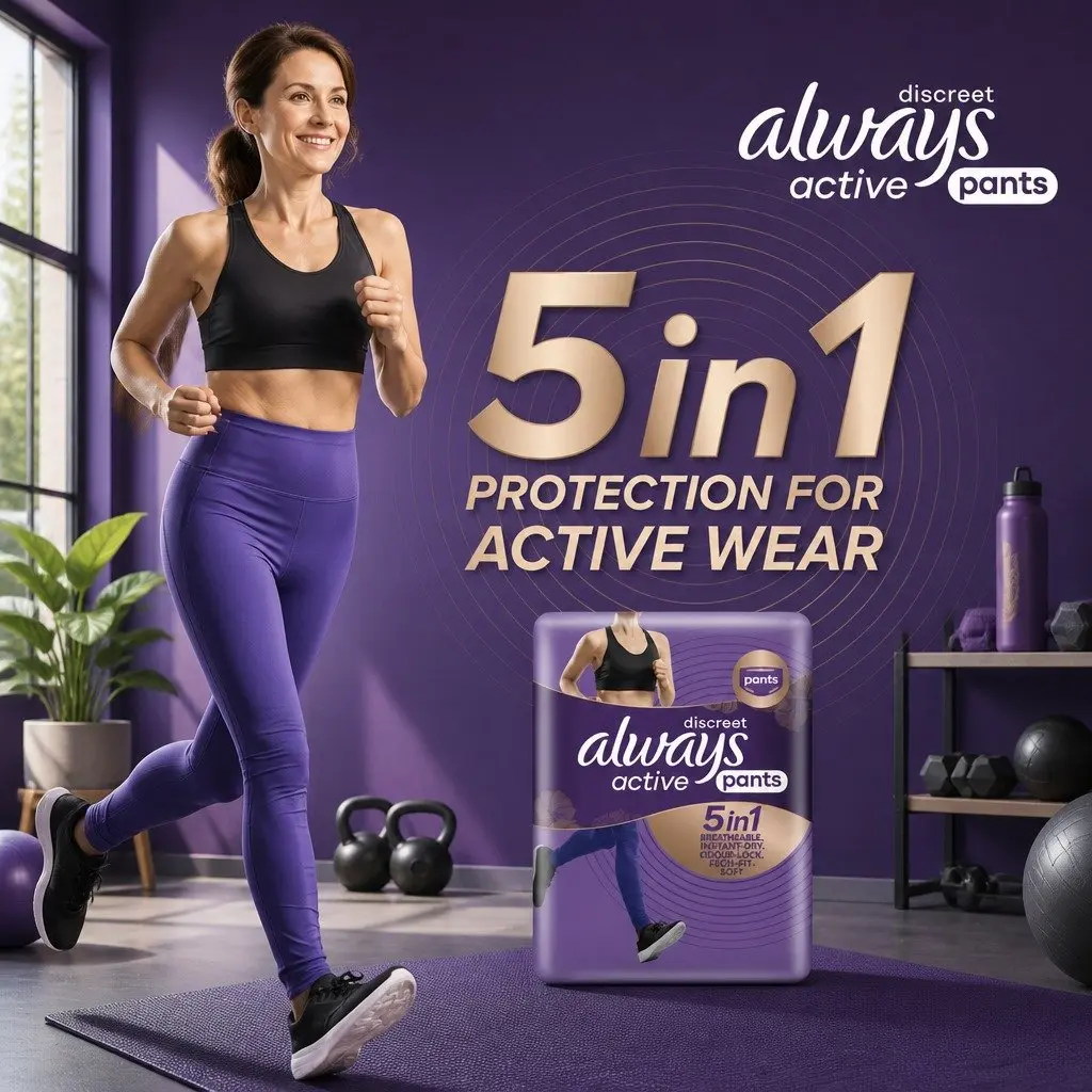 Adult Absorbent Pants Incontinence Protection Large 16-22 95-125cm Discreet