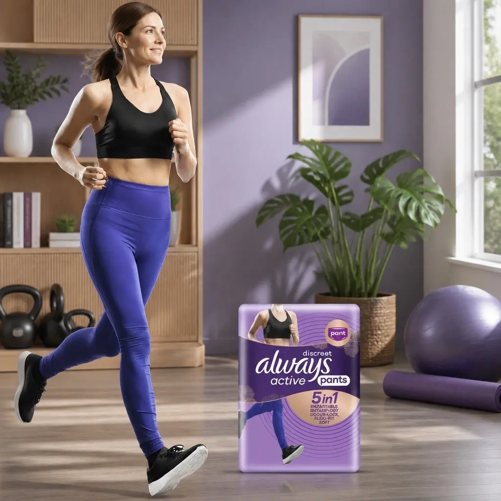 5 in 1 Pants Medium 10-16 70-100cm Absorbent Leak Protection Adult Incontinence
