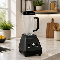 Commercial Blender Mixer 2L High-Power Kitchen Smoothie Juice Maker Black