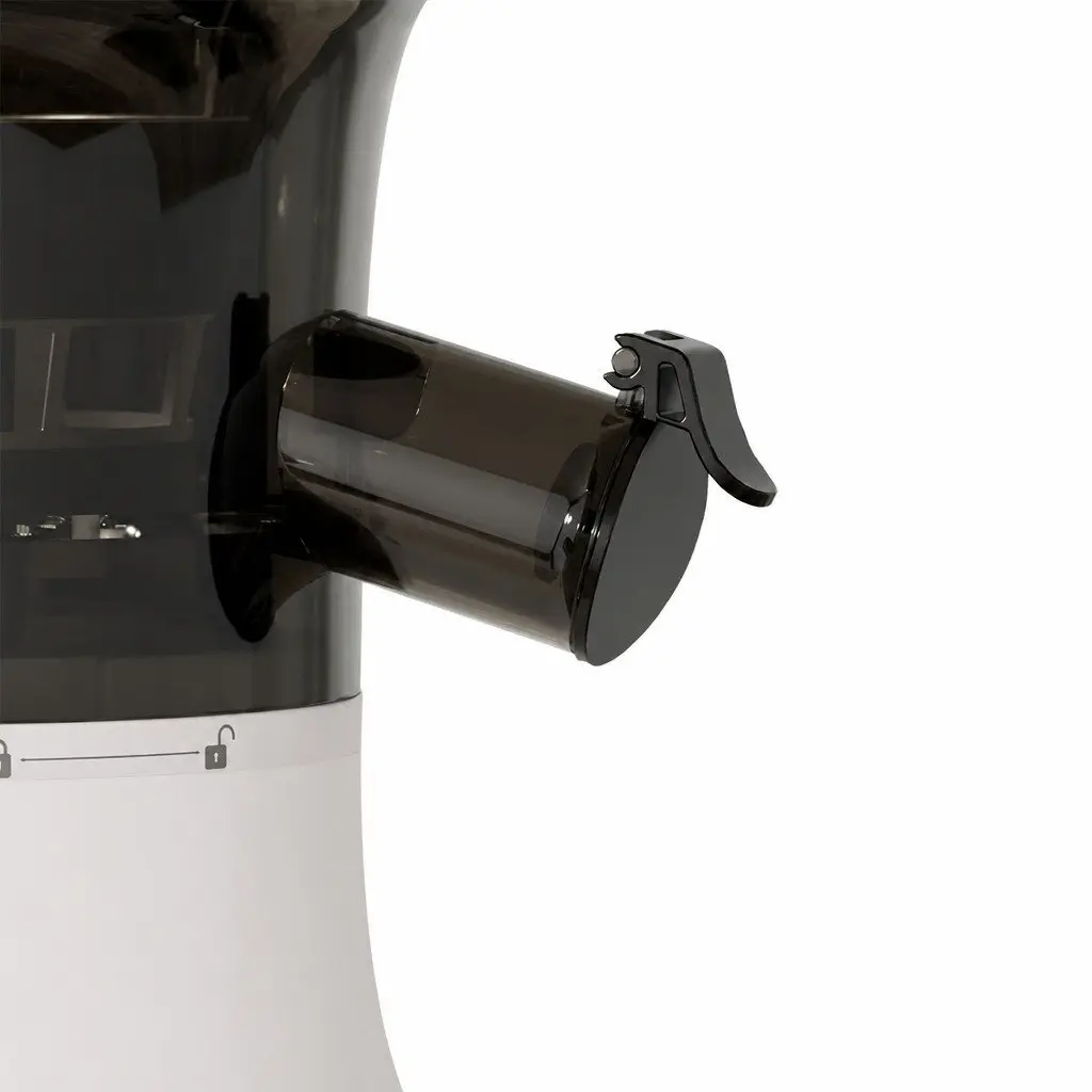 Cold Press Juicer Whole Fruit Masticating Slow Juicer 200W White