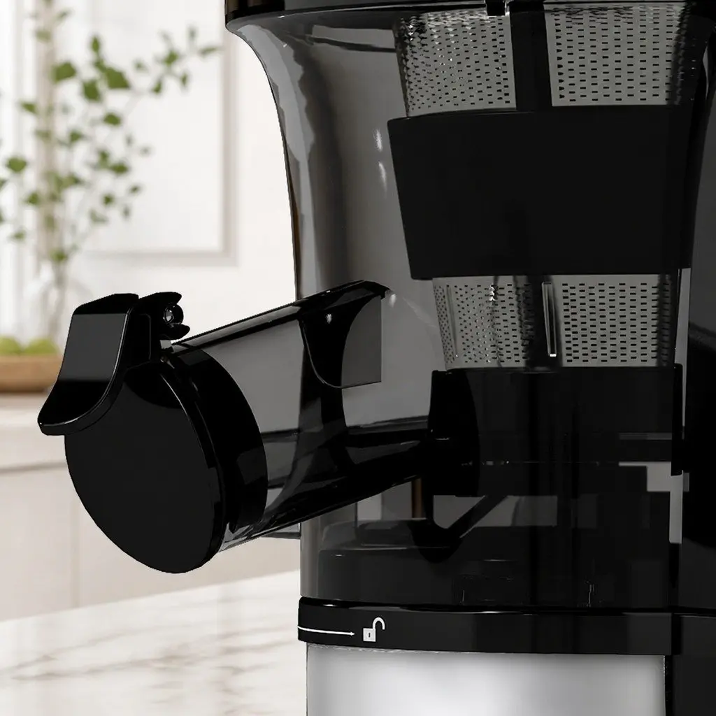 Slow Juicer Cold Press Juice Extractor 95-105 RPM Black