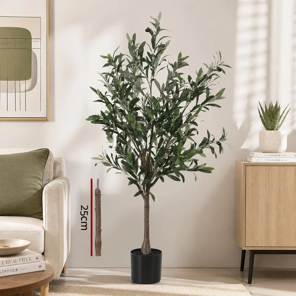 Artificial Olive Tree Indoor Decor 155cm Green