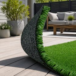 Quality Olive Synthetic Turf for Practical Outdoor Use