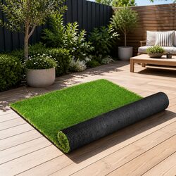 Synthetic Grass Turf Roll 30mm Thick 1m x 10m Artificial Lawn Garden Backyard