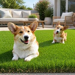 Value-Driven 30mm Thick Synthetic Lawn for Outdoor Spaces