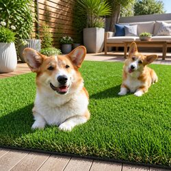Artificial Grass Synthetic Turf 40mm Pile 1mx10m Roll Landscaping Garden Lawn