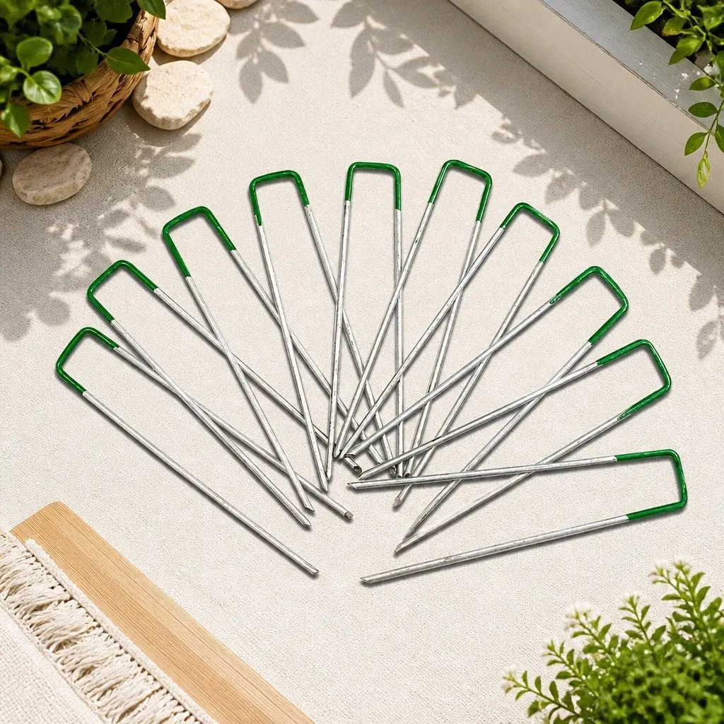 200 Synthetic Grass Pins for Lawn Projects