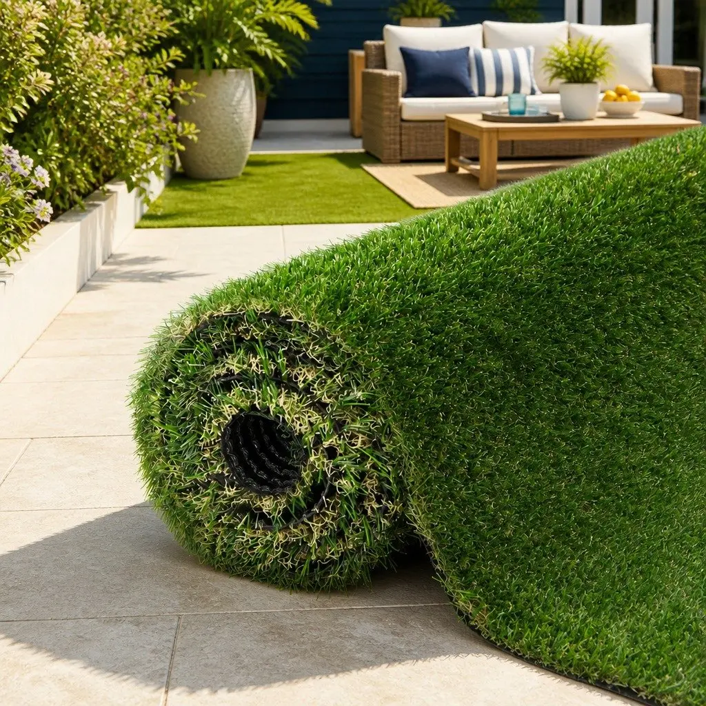 Artificial Grass Synthetic Turf 30mm Pile Height 2m x 5m Green