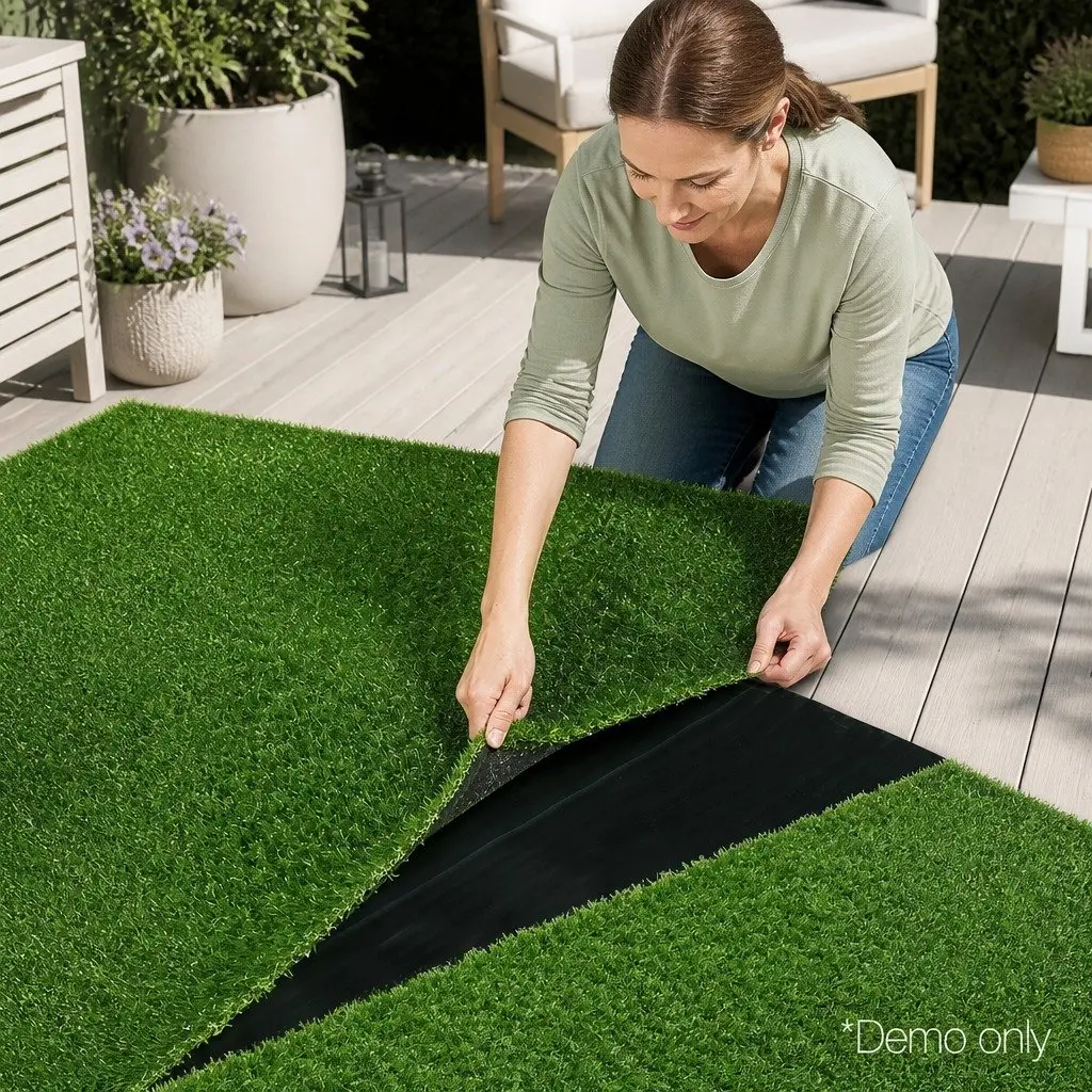 Artificial Grass Tape Self-Adhesive 15cm x 10m Olive Non-Woven Fabric for Joining Synthetic Turf and Anchoring to Various Surfaces