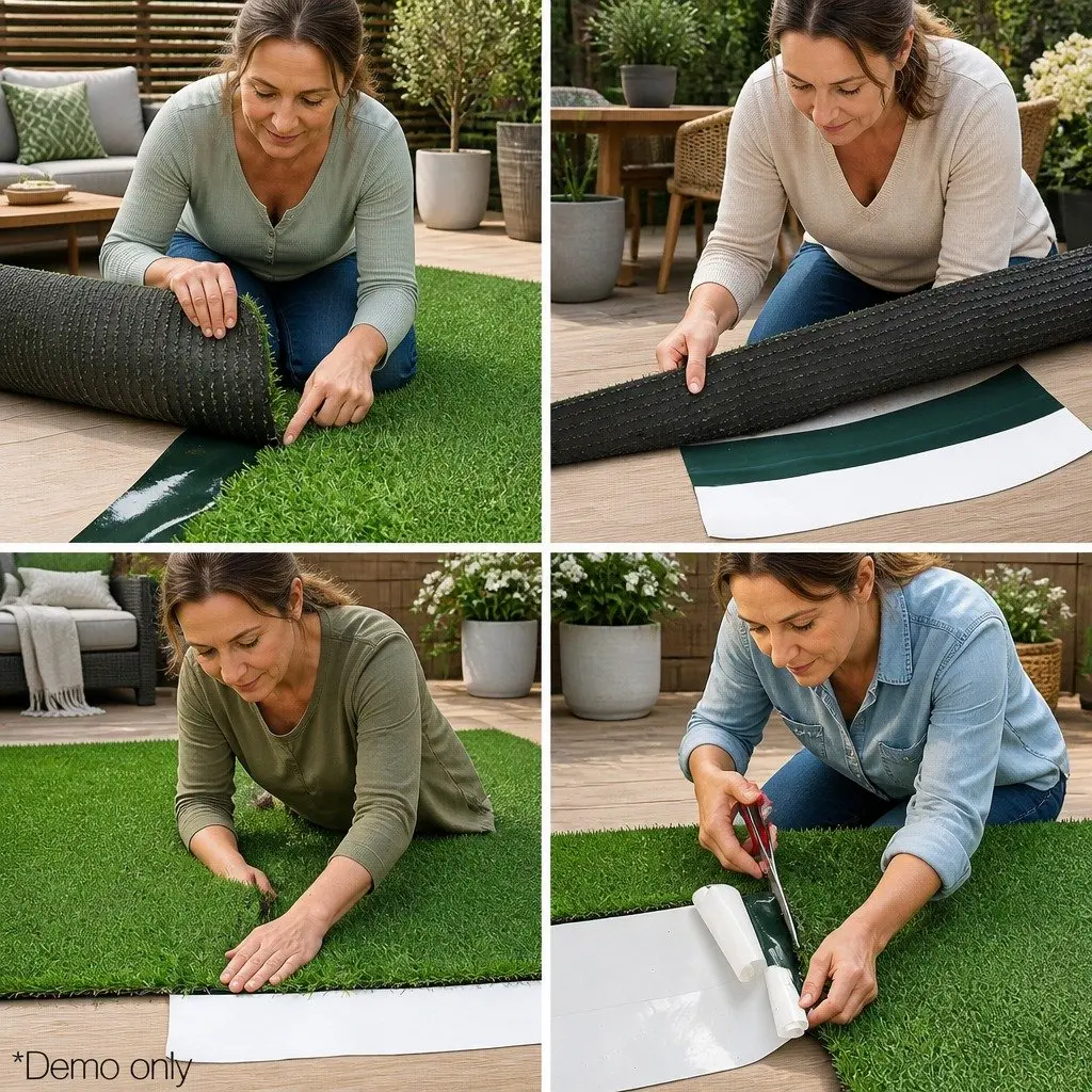 Artificial Grass Joining Tape Self Adhesive 20m x 15cm Green