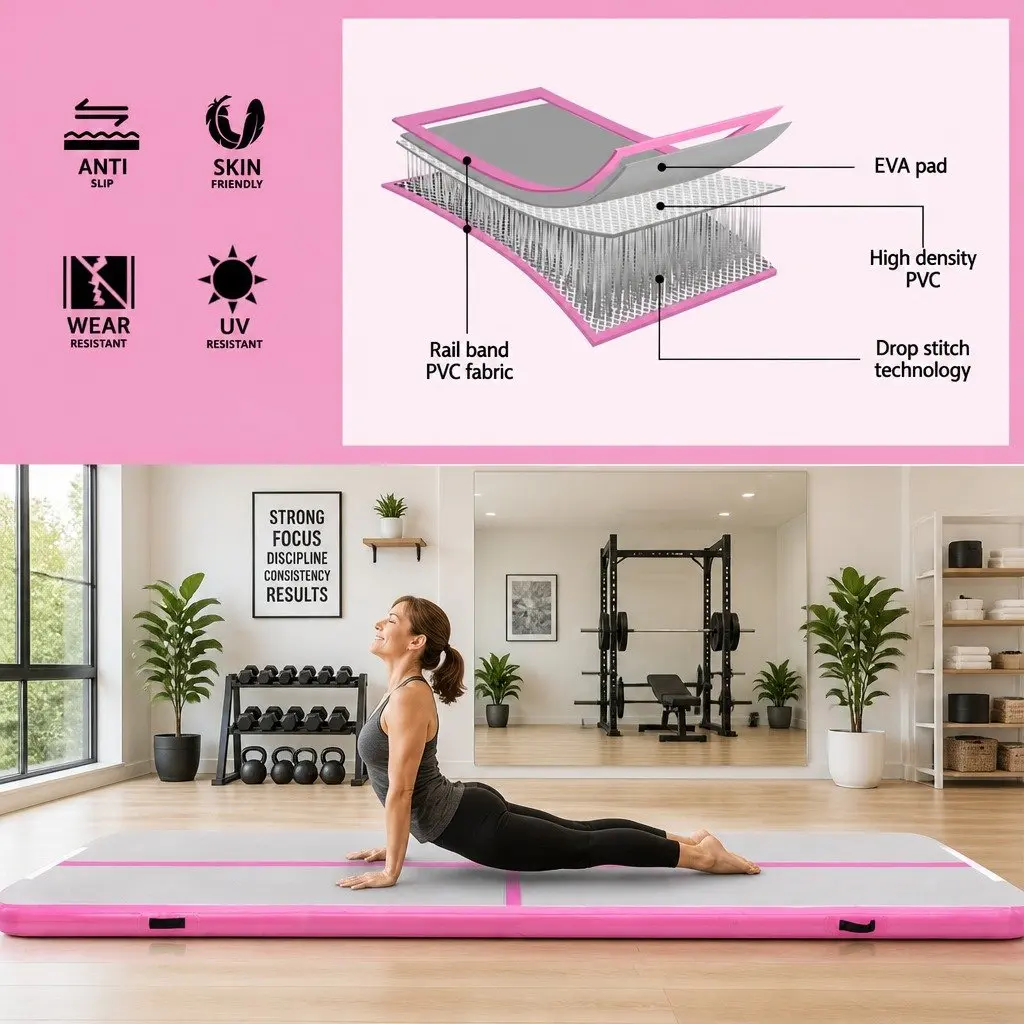 4M Inflatable Air Track Mat for Training