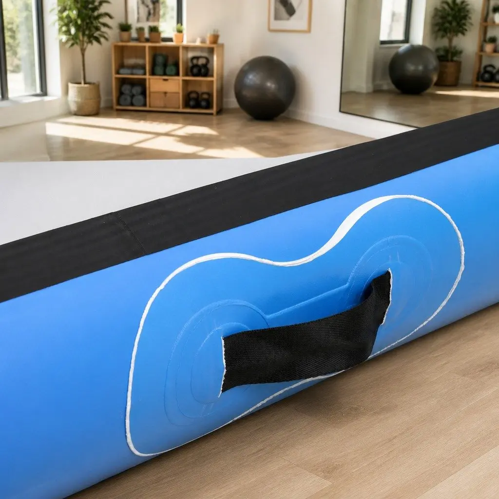 Inflatable Air Track Mat for Gymnastics and Tumbling 6M Multicolour Portable Training Mat